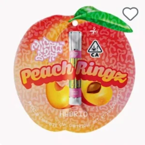 Peach Ringz (Hybrid) – 1g Cartridge