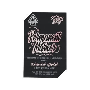Permanent Marker | Live Resin | 1G Aio Vape